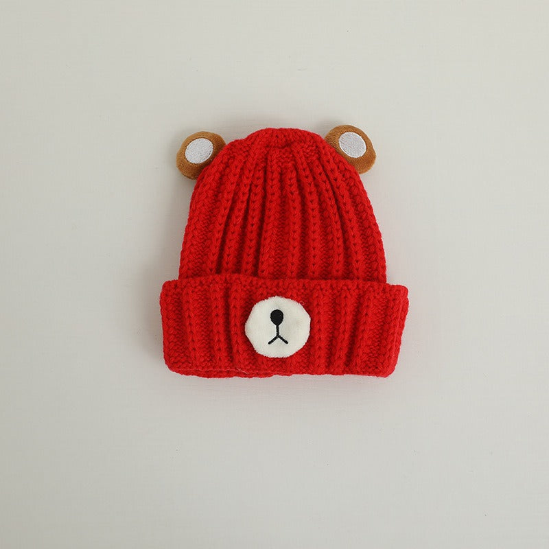 Knitted Bear Hat