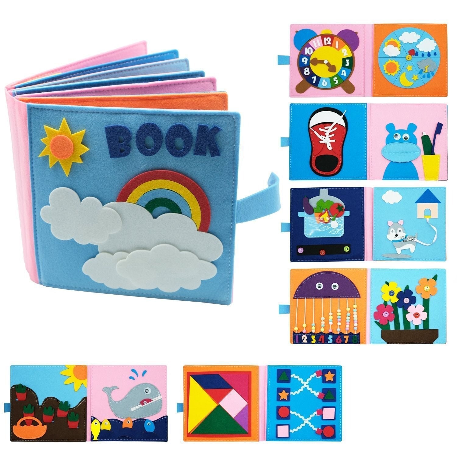 Felt Cloth Book