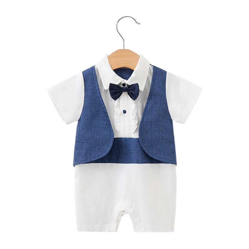 Newborn Baby Gentleman Jumpsuit