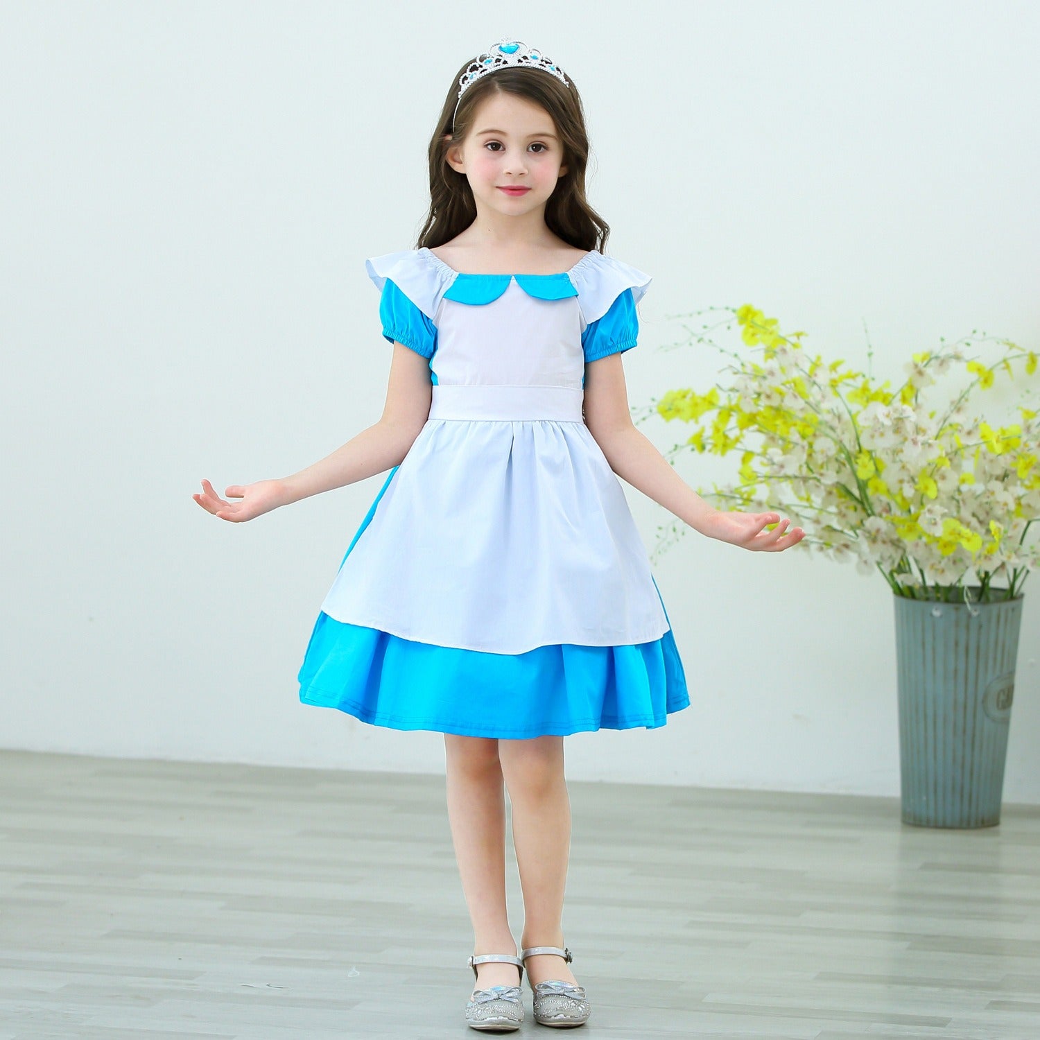 Girl's Princess Alice Cotton Dress