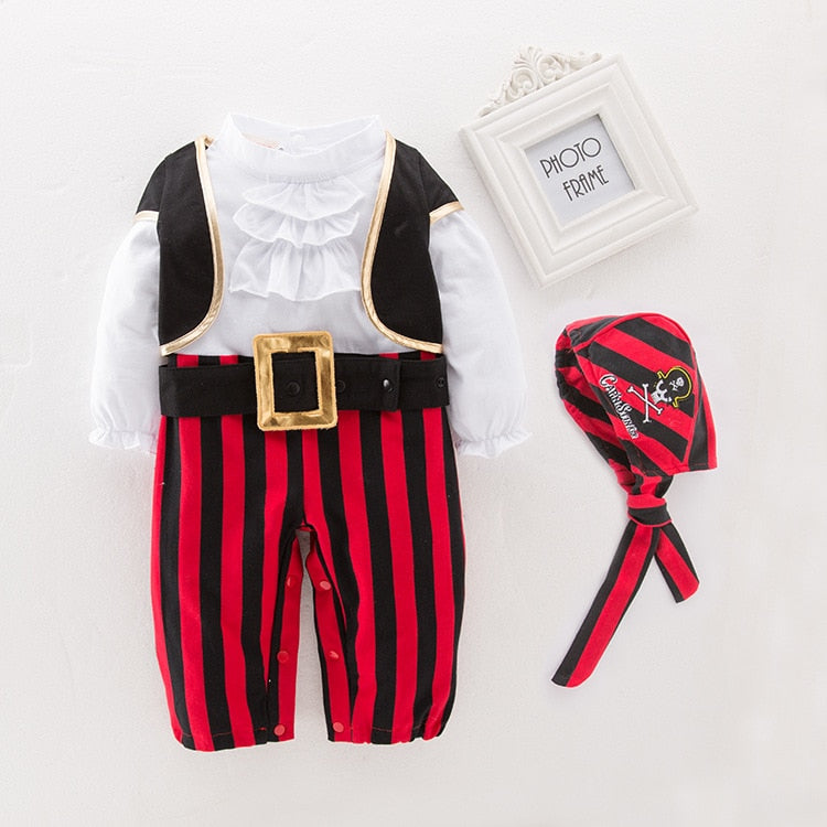 Baby Boy Pirate Captain Costume