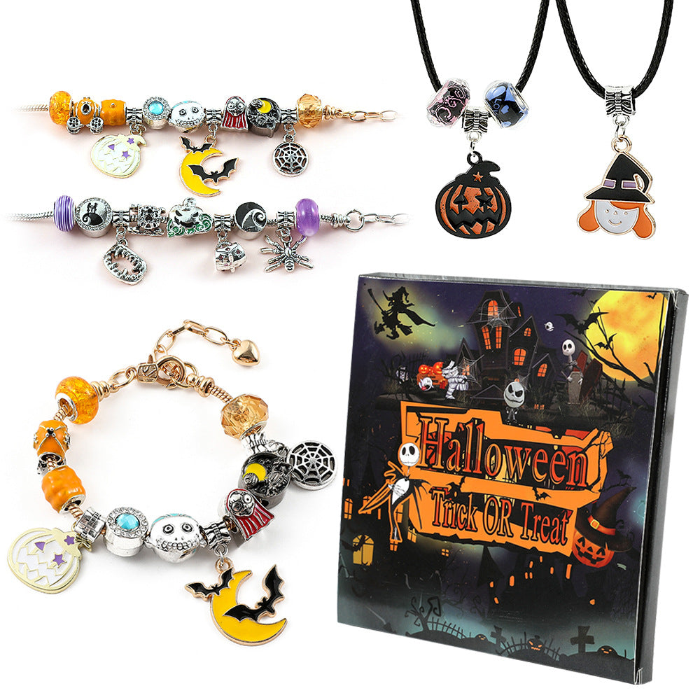 Halloween DIY Bracelet & Necklace Jewelry Set