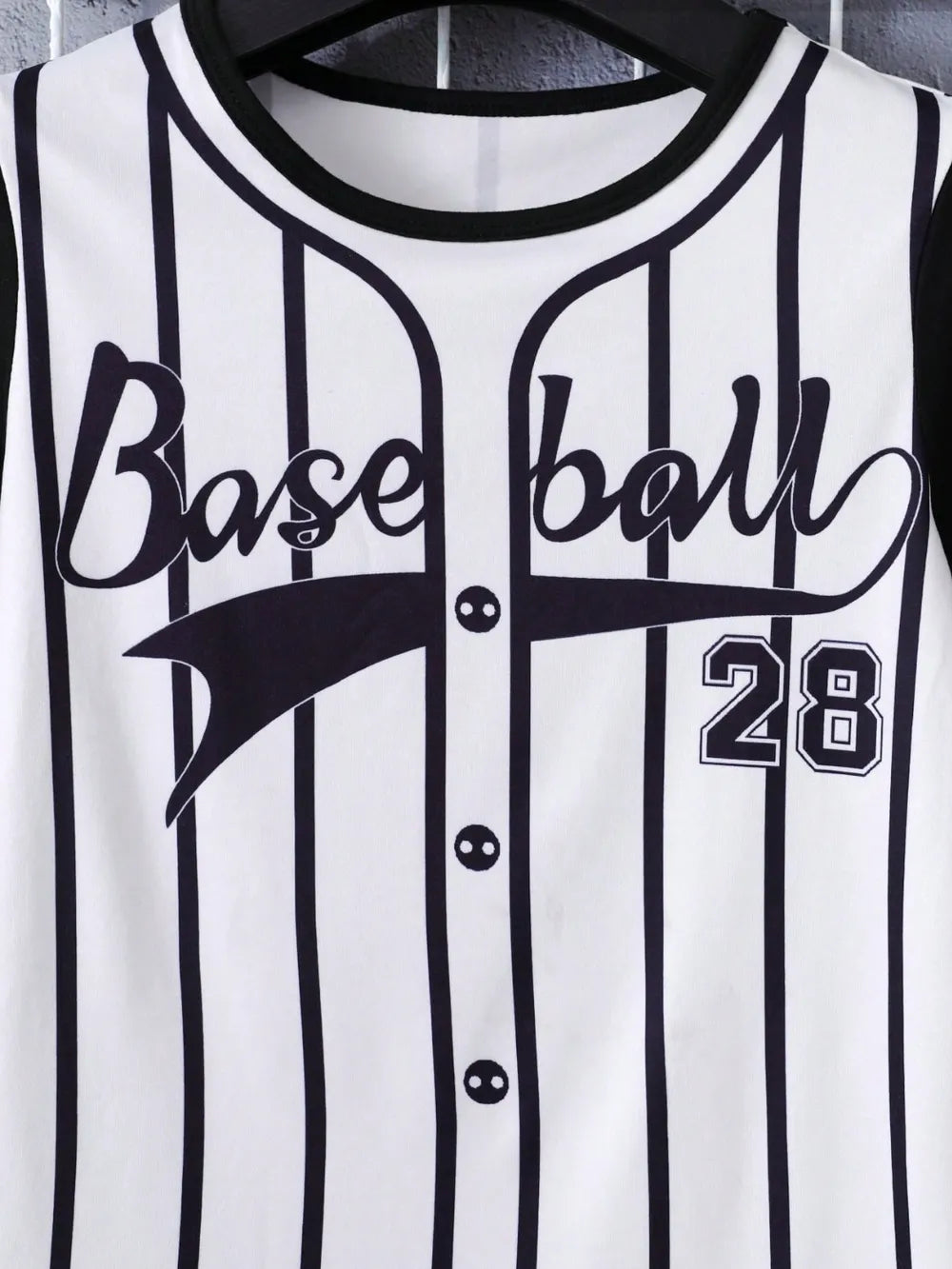 Children’s Striped T-Shirt & Shorts Set