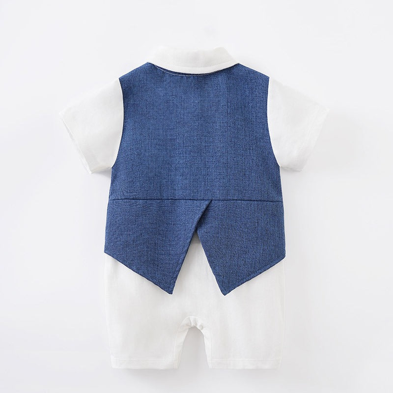 Newborn Baby Gentleman Jumpsuit