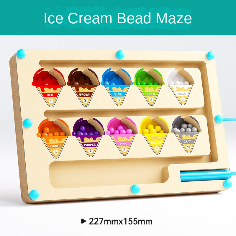 Magnetic Maze Walking Ball Toy