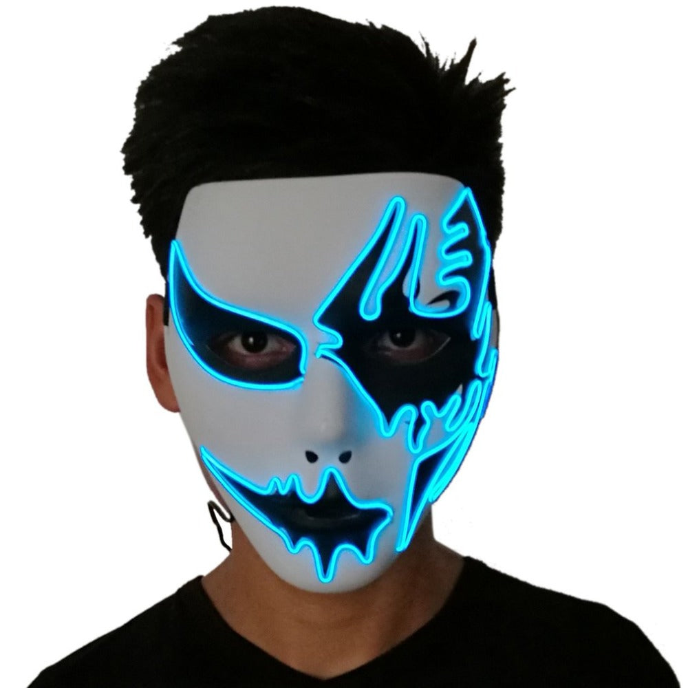 Halloween LED Light-Up Mask
