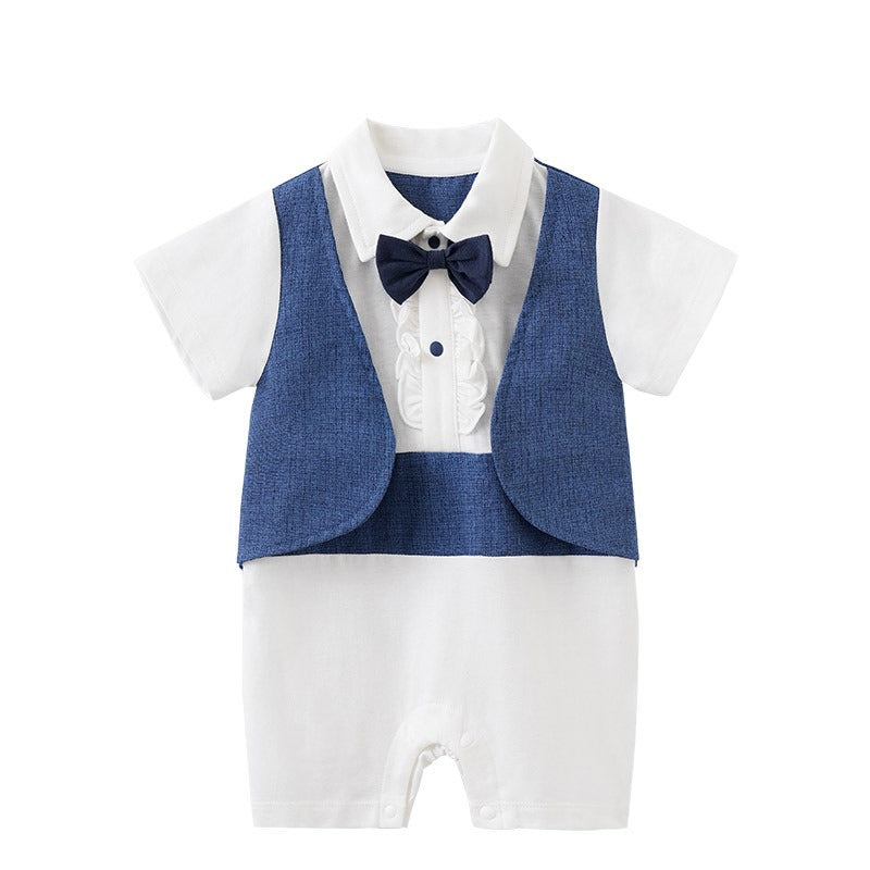 Newborn Baby Gentleman Jumpsuit