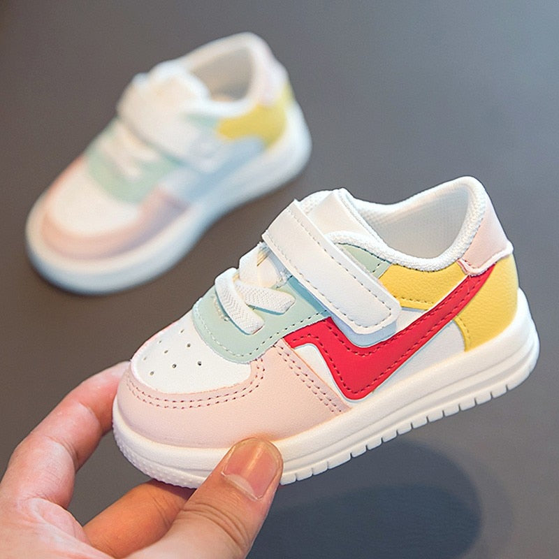 Baby & Toddler Sports Shoes – Soft Leather Casual Sneakers