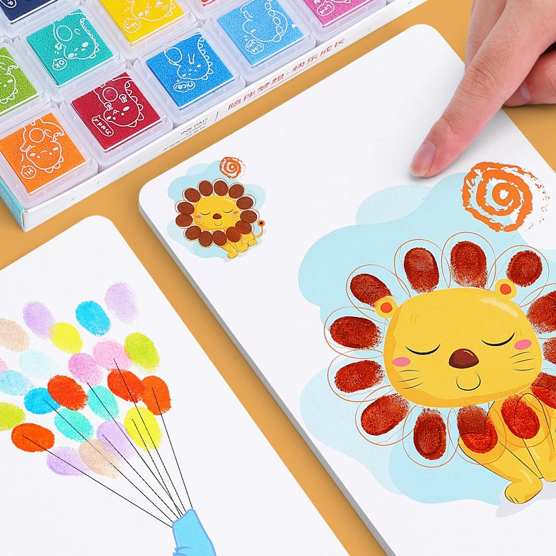 Finger Paint Drawing Art Set