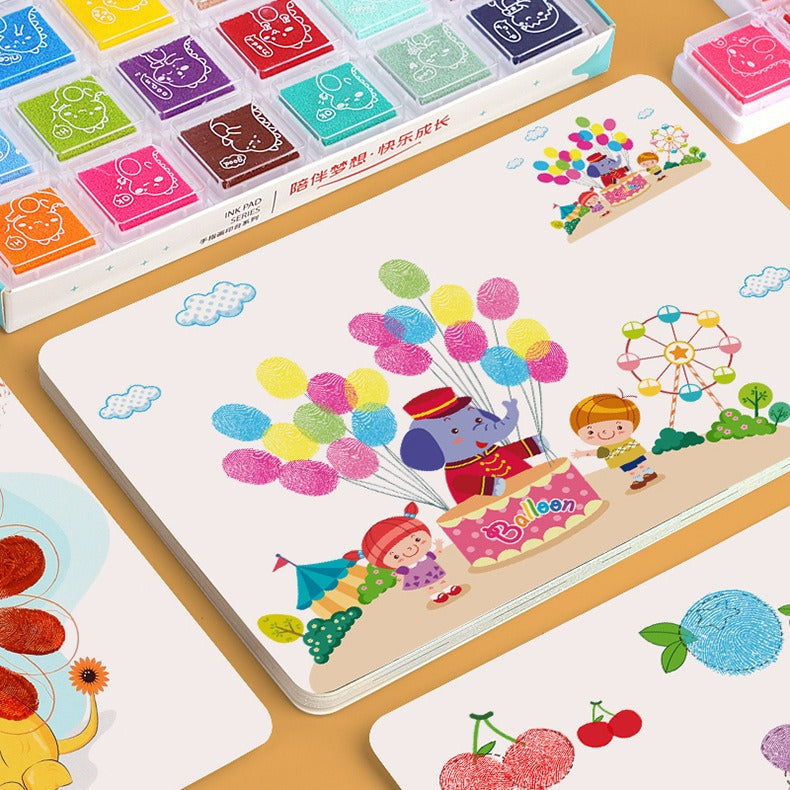 Finger Paint Drawing Art Set