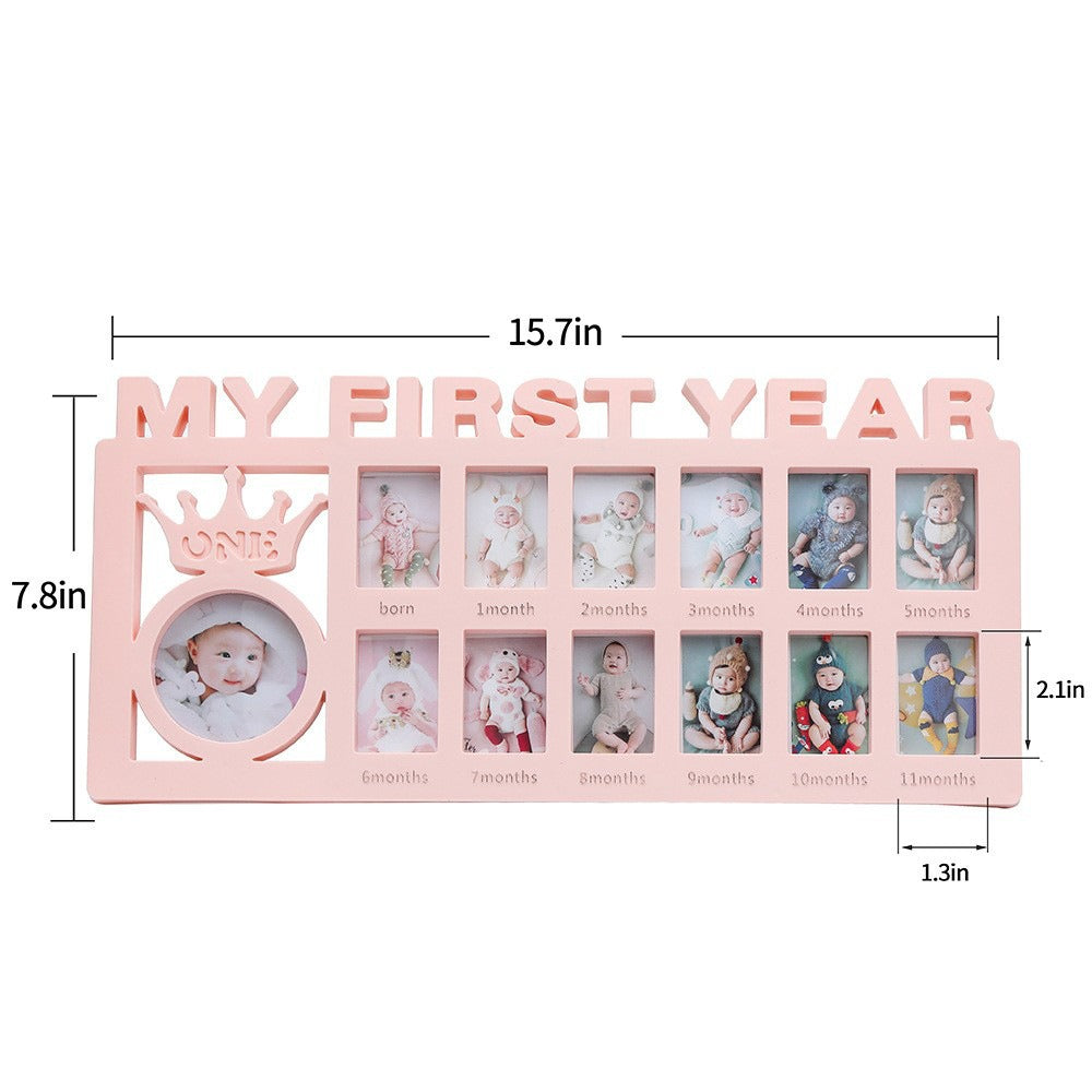 Baby Growth Record Photo Frame