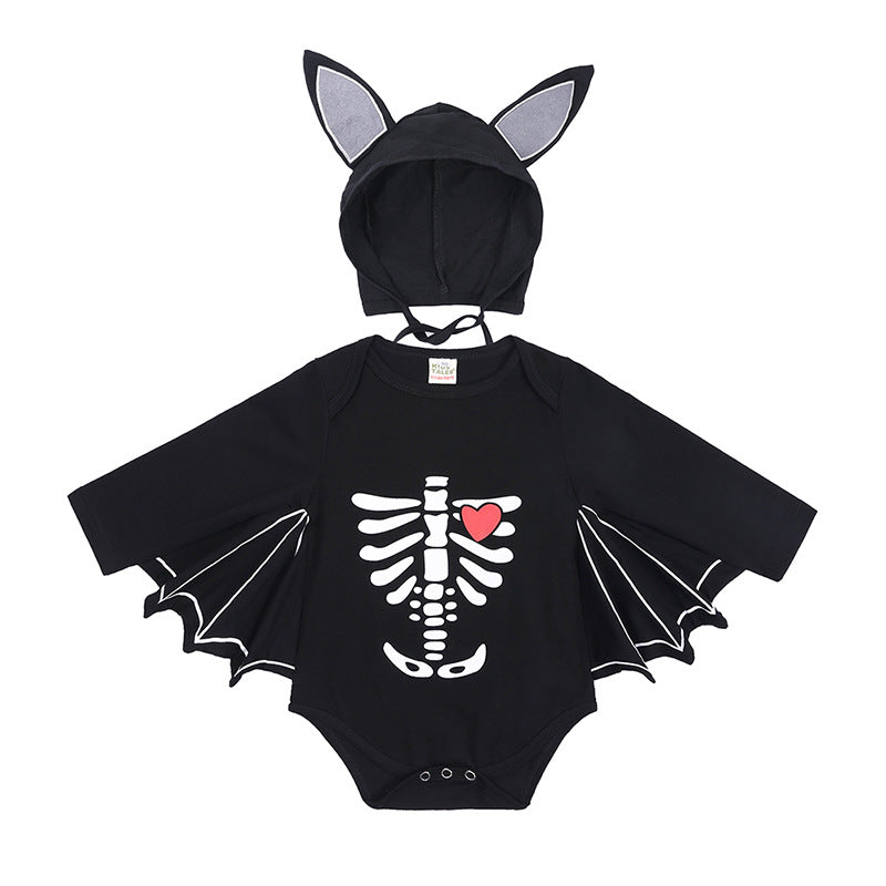 Halloween Baby Pumpkin Alphabet Jumpsuit