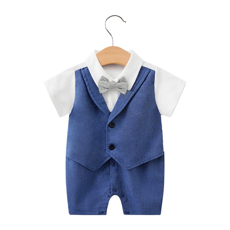 Newborn Baby Gentleman Jumpsuit