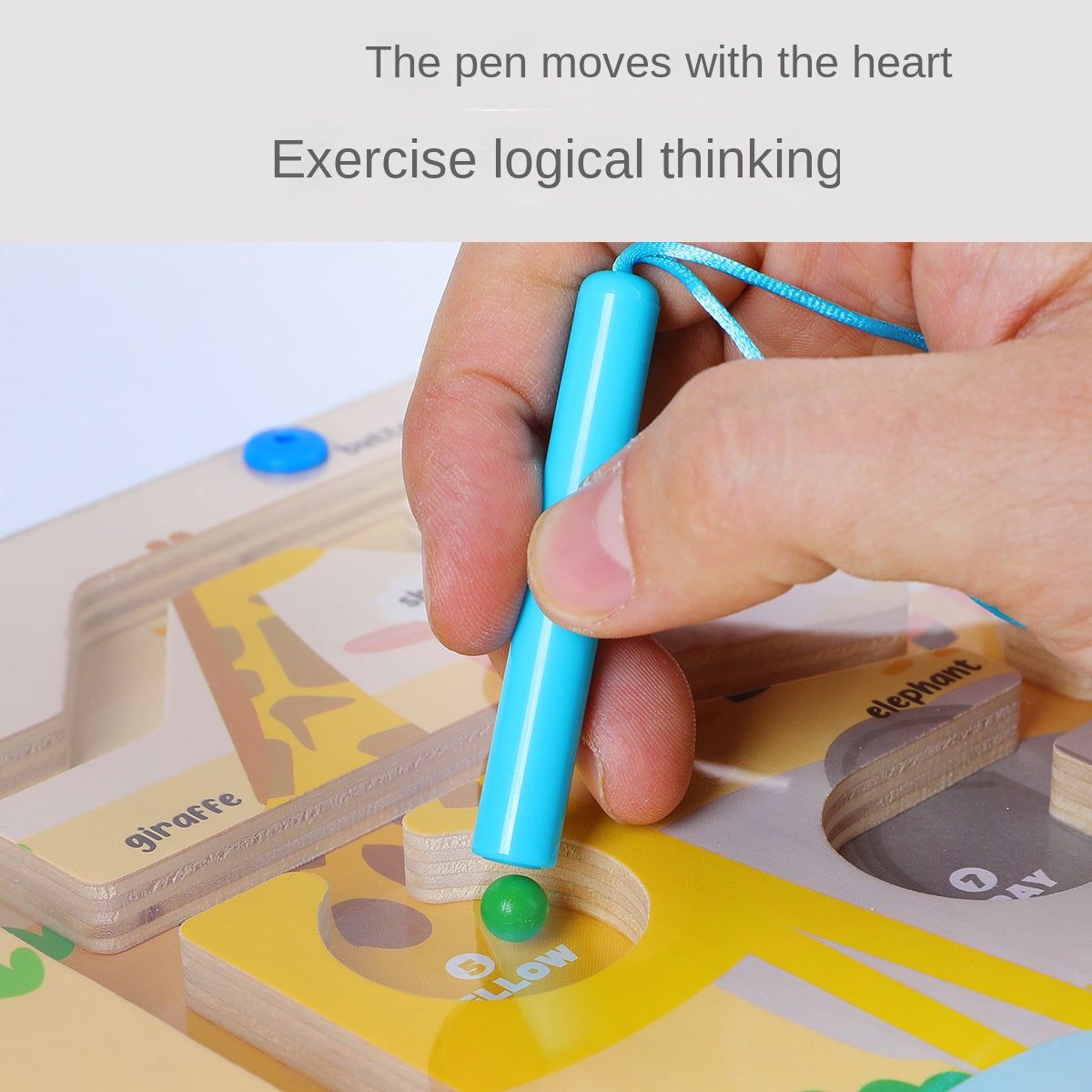 Magnetic Maze Walking Ball Toy