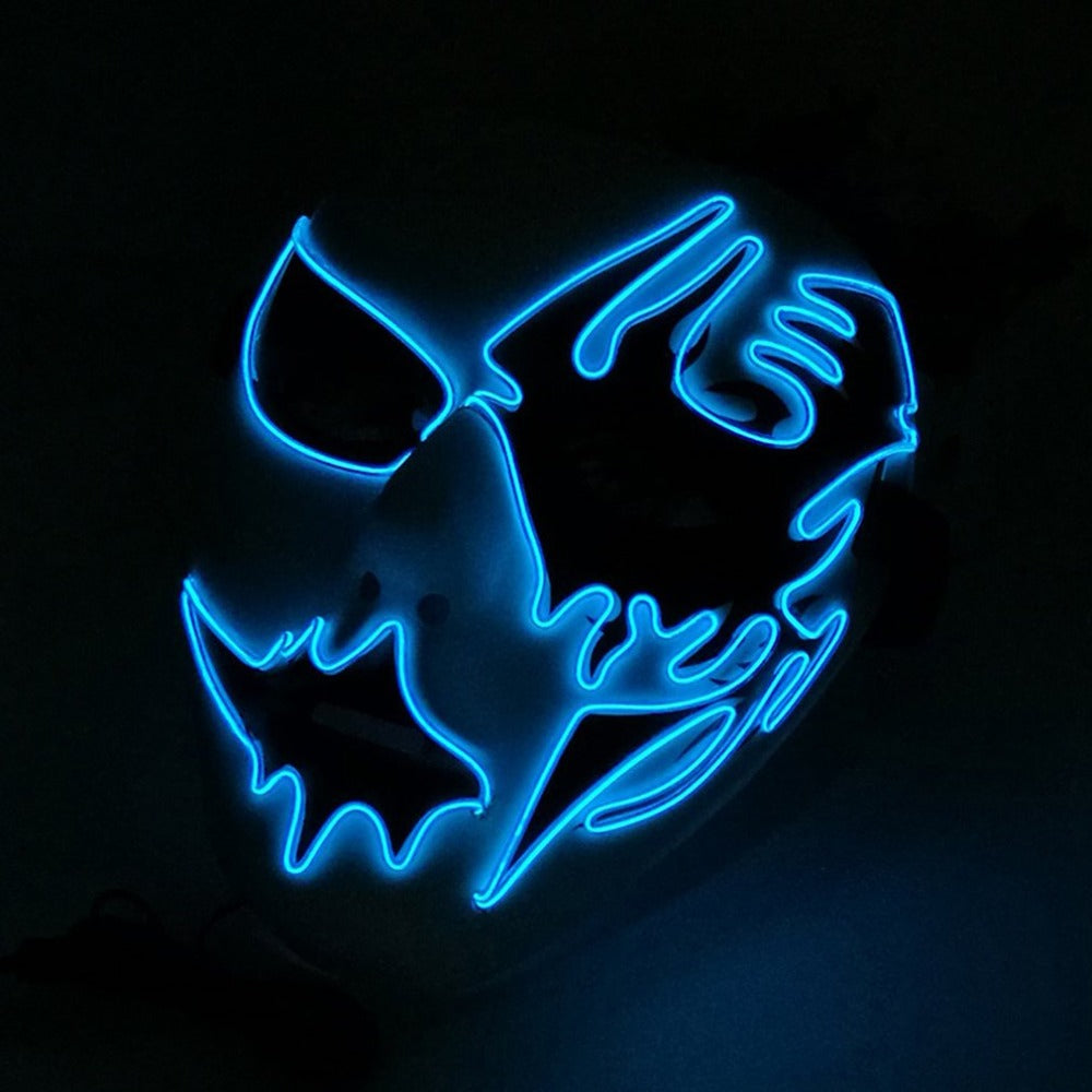 Halloween LED Light-Up Mask
