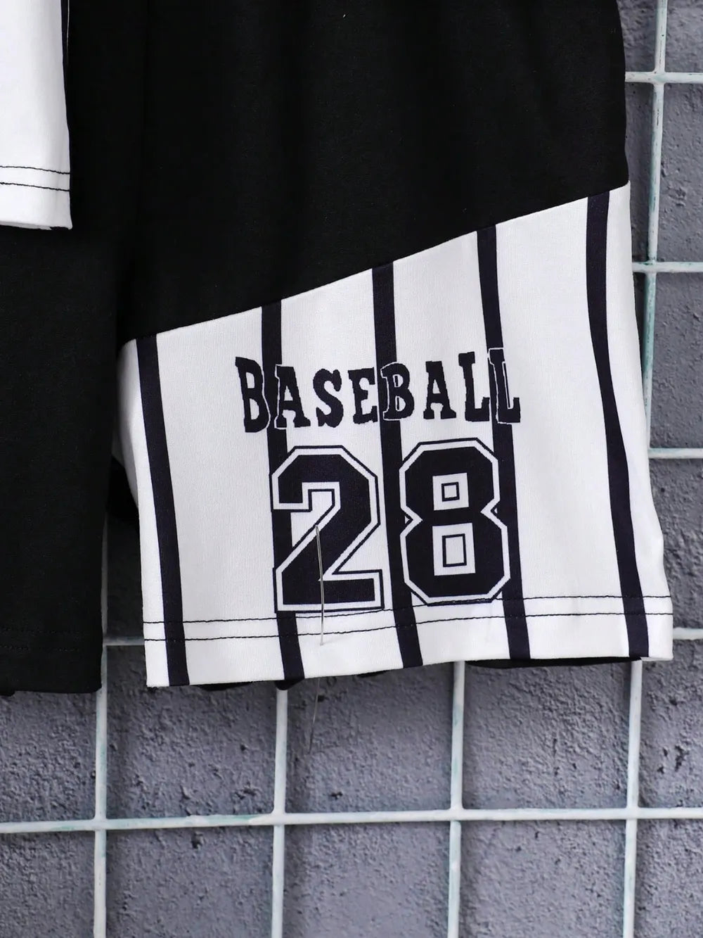 Children’s Striped T-Shirt & Shorts Set