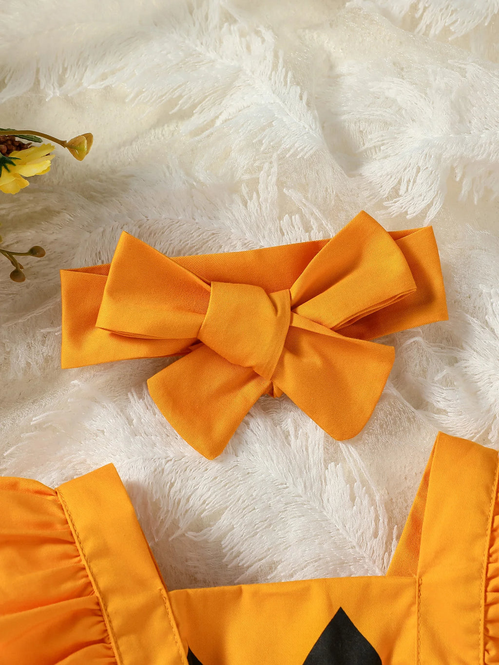 Kids Yellow Strap Dress