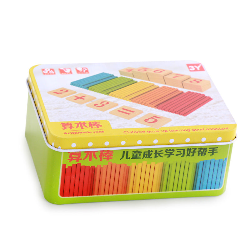 Wooden Arithmetic Counting Sticks
