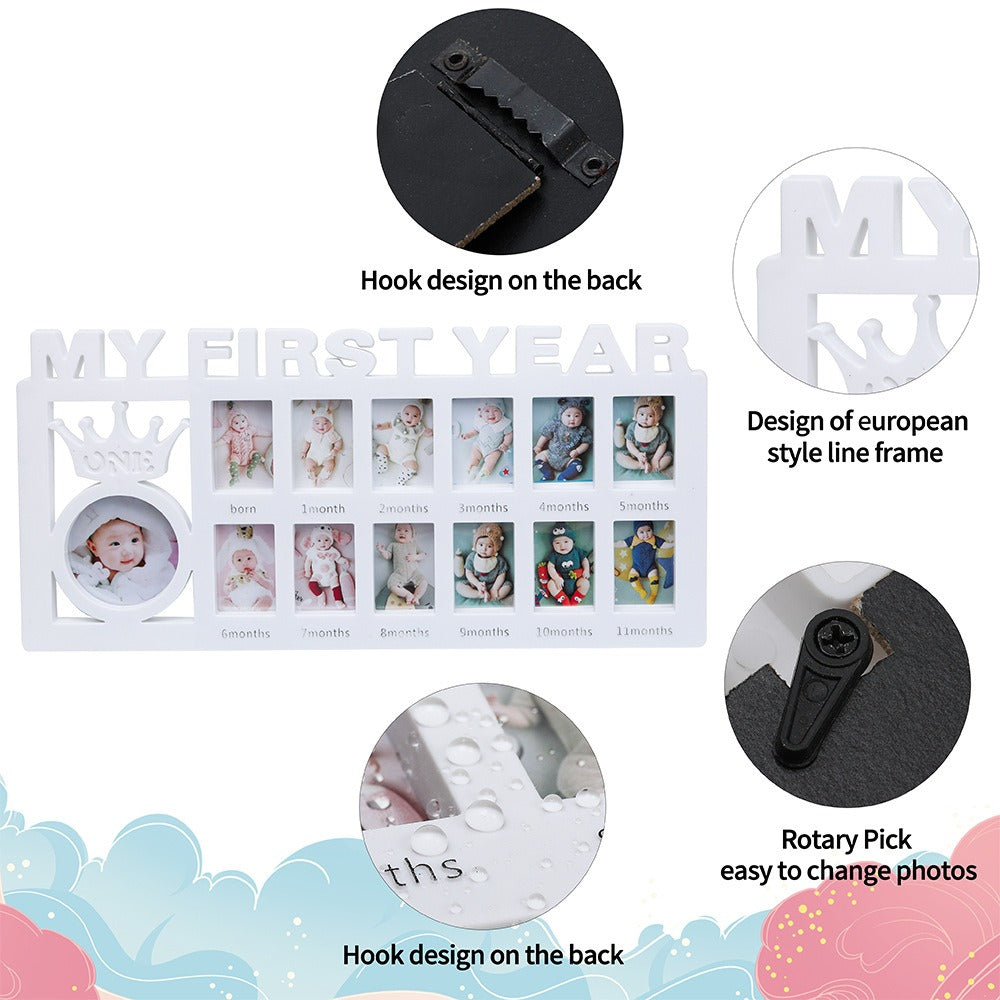 Baby Growth Record Photo Frame