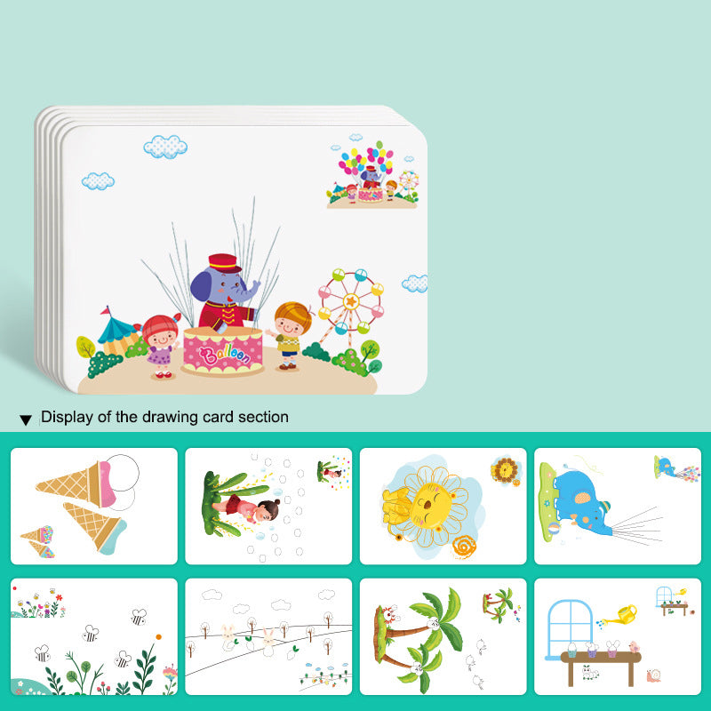 Finger Paint Drawing Art Set