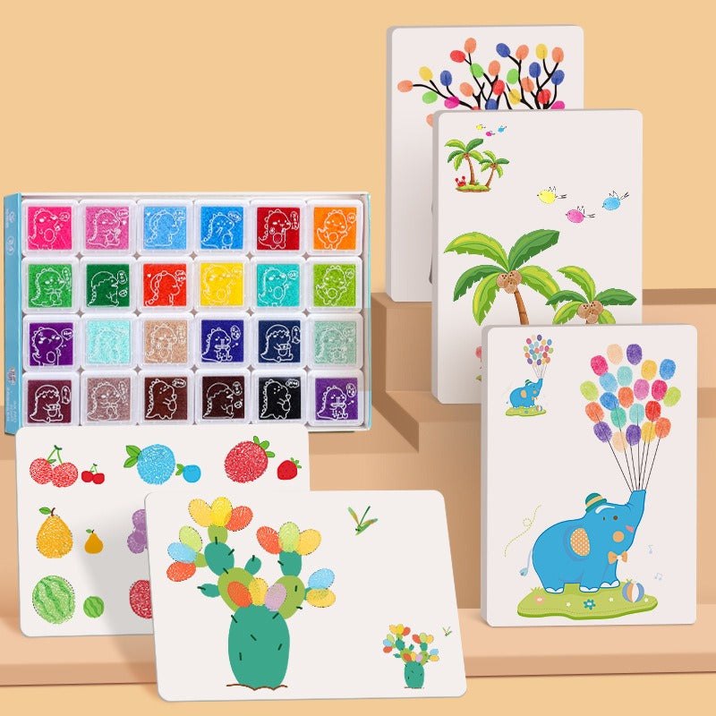 Finger Paint Drawing Art Set