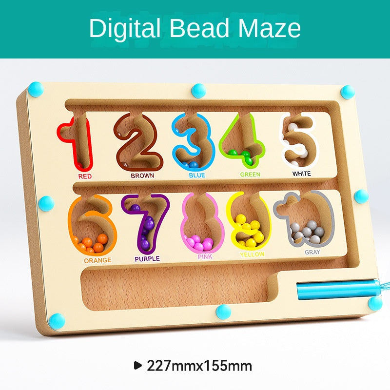 Magnetic Maze Walking Ball Toy