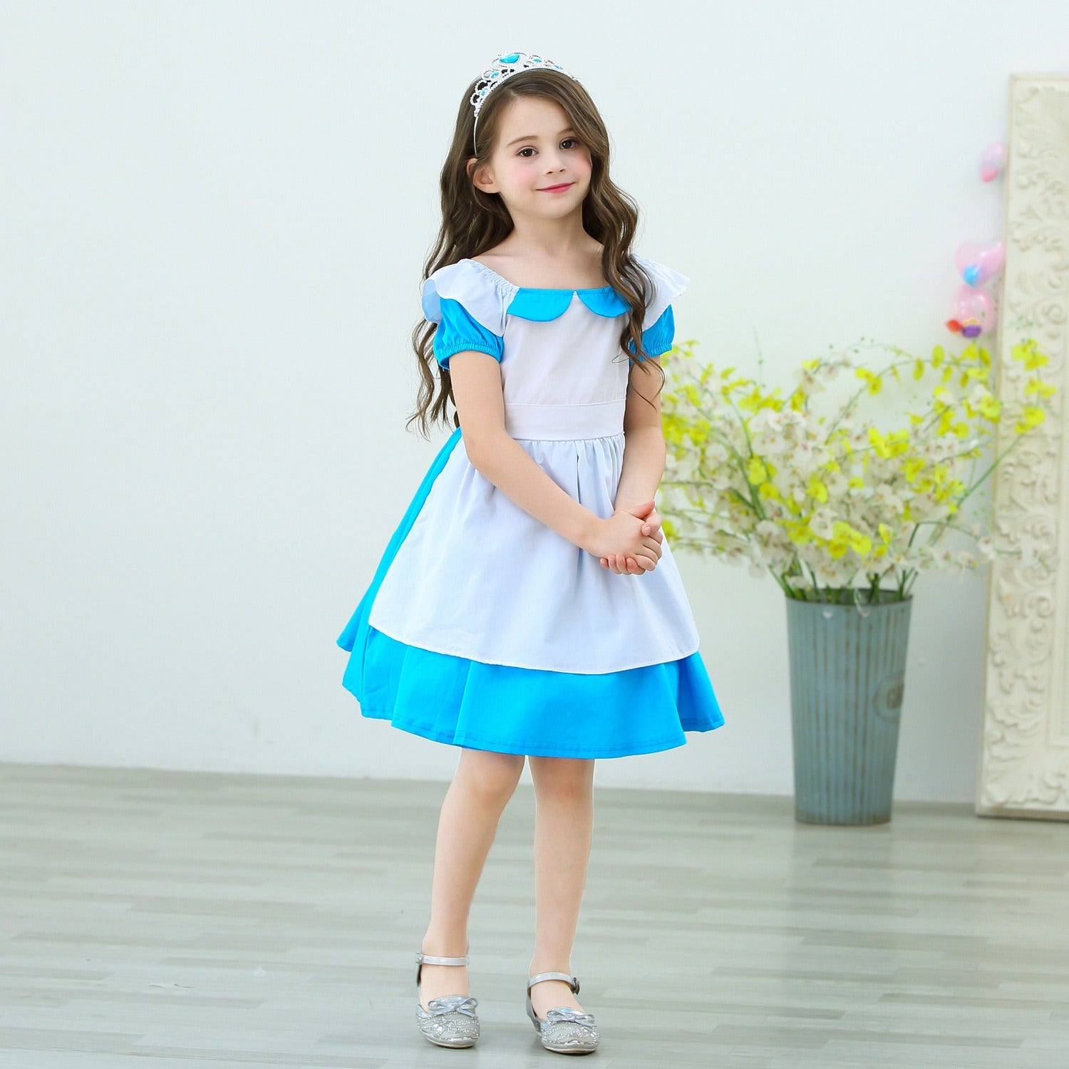 Girl's Princess Alice Cotton Dress