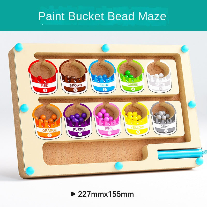 Magnetic Maze Walking Ball Toy