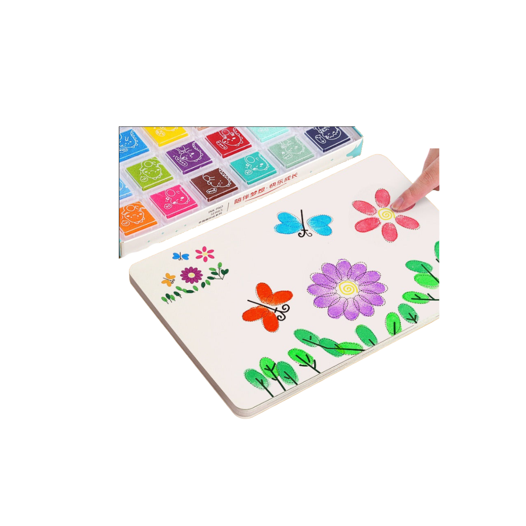 Finger Paint Drawing Art Set