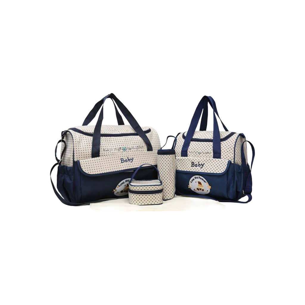 5-Piece Baby Diaper Bag Set