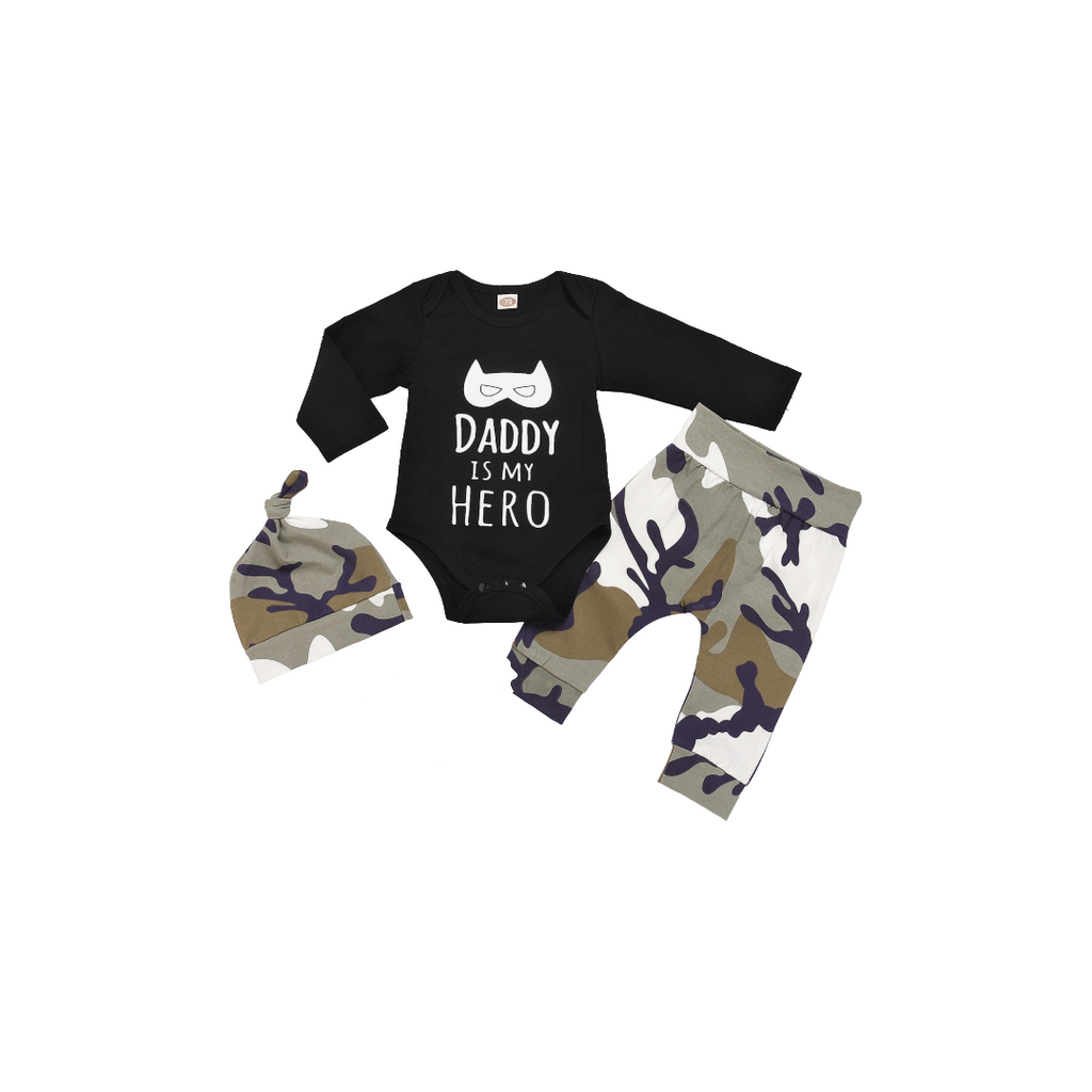 Wisefin Baby Boy 3-Piece Outfit Set