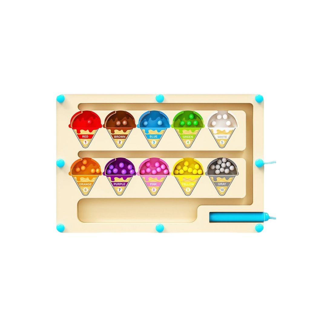 Magnetic Maze Walking Ball Toy