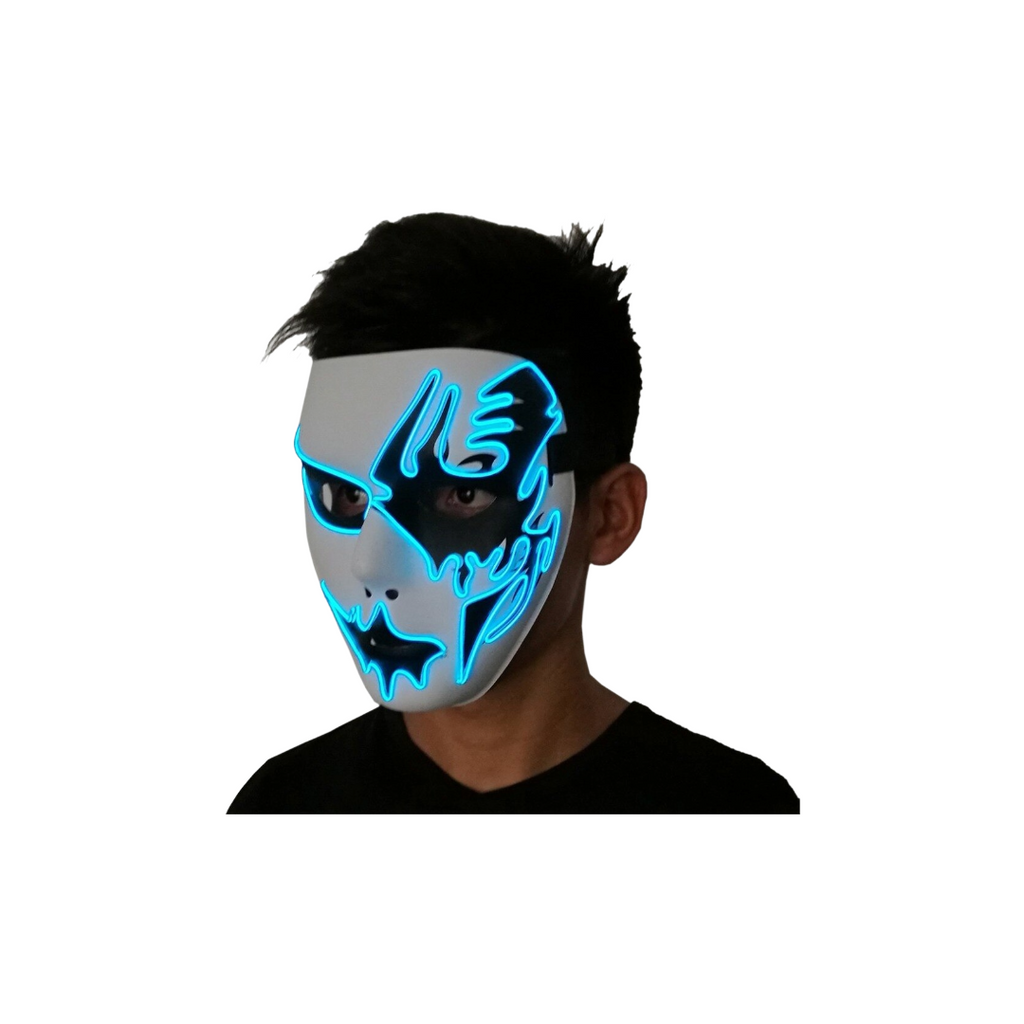 Halloween LED Light-Up Mask