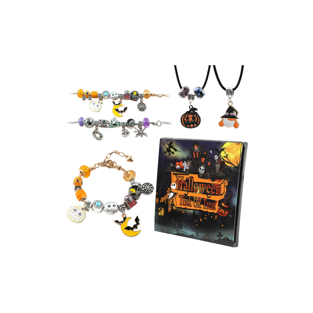 Halloween DIY Bracelet & Necklace Jewelry Set
